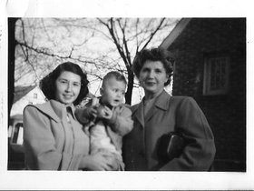 1950 Oct. - Mom, Dave, Grandma Em.jpg